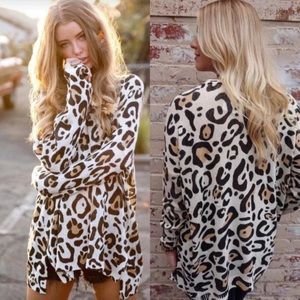 Show Me Your Mumu Bonfire Sweater Cheetah